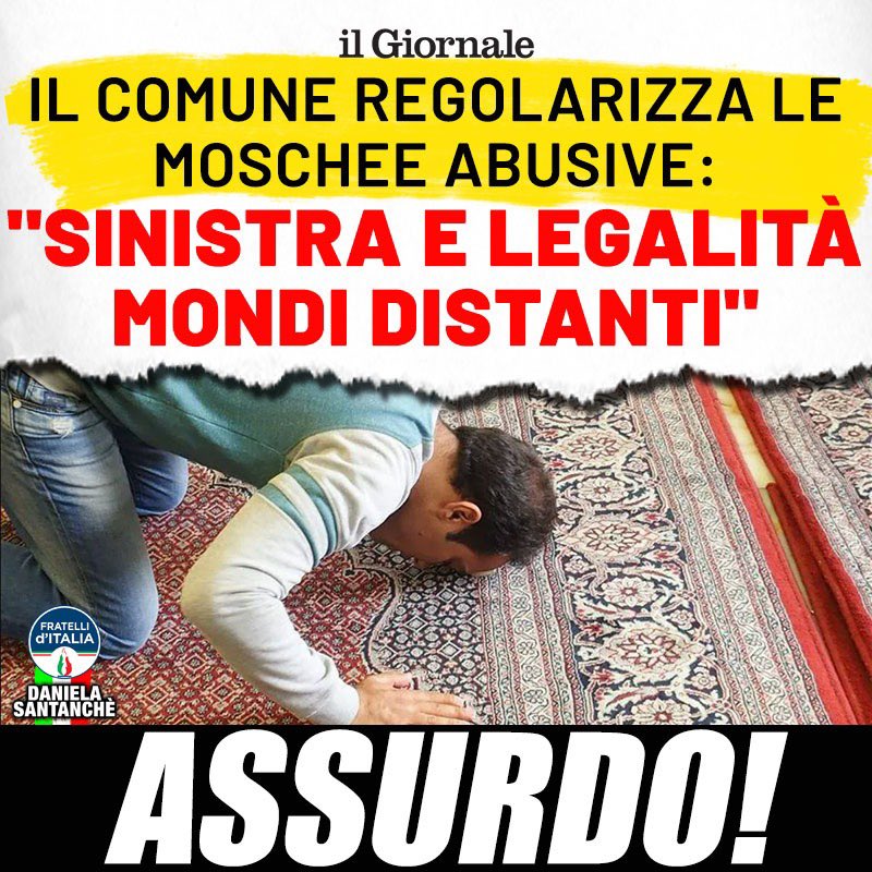 Daniela Santanchè tweet media