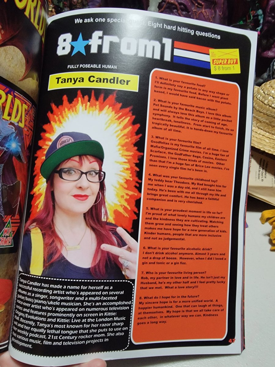 TanyaCandler's tweet photo. Thanks to #coolsh*t Magazine for asking me some fun questions. Truly humbled a day grateful #21stcenturyrockermom https://t.co/T38016FsnX