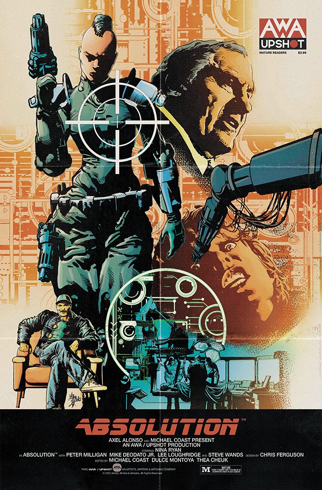 PREVIEWSworld's tweet photo. Online ABSOLUTION for views! In the following interview, ABSOLUTION's Peter Milligan explains why the road to redemption is definitely splattered with blood. Full interview: https://t.co/yvjT74nRwd
@AWA_Studios
#SetFootOnPREVIEWSworld
#SupportLCS https://t.co/LfocPFy9Zg