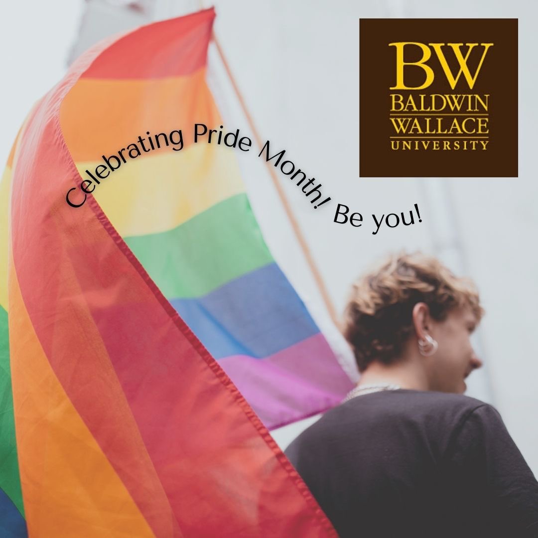 BaldwinWallace's tweet photo. Happy first day of #PrideMonth! 🏳️‍🌈 https://t.co/wKyGxv5HPM