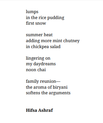 hifsays's tweet photo. Failed Haiku issue 78 is out! Happy to see my #haiku and two #tan-renga that I have written with the great @HawkheadJohn 

Thanks to Pippa @IpsaHerself and the editors of Failed Haiku. 

#micopoetry #poetry #tanrenga #haiku #senryu #food https://t.co/O9NsFkgW1H