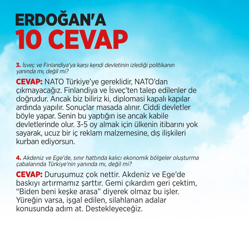 kilicdarogluk's tweet photo. Erdoğan, milletimize seslenmişsin. 
"Sürtükler, eşkıyalar, teröristler, çürükler, fukaralar" havada uçuşmuş. Kadınlara küfreden sana bir tavsiyem olacak. Ağzını kapalı tutup insan sanılman, açıp tüm şüpheleri ortadan kaldırmandan iyidir. 

Sorularına ise yanıtlarımı veriyorum: https://t.co/zHjKHjWF4Q