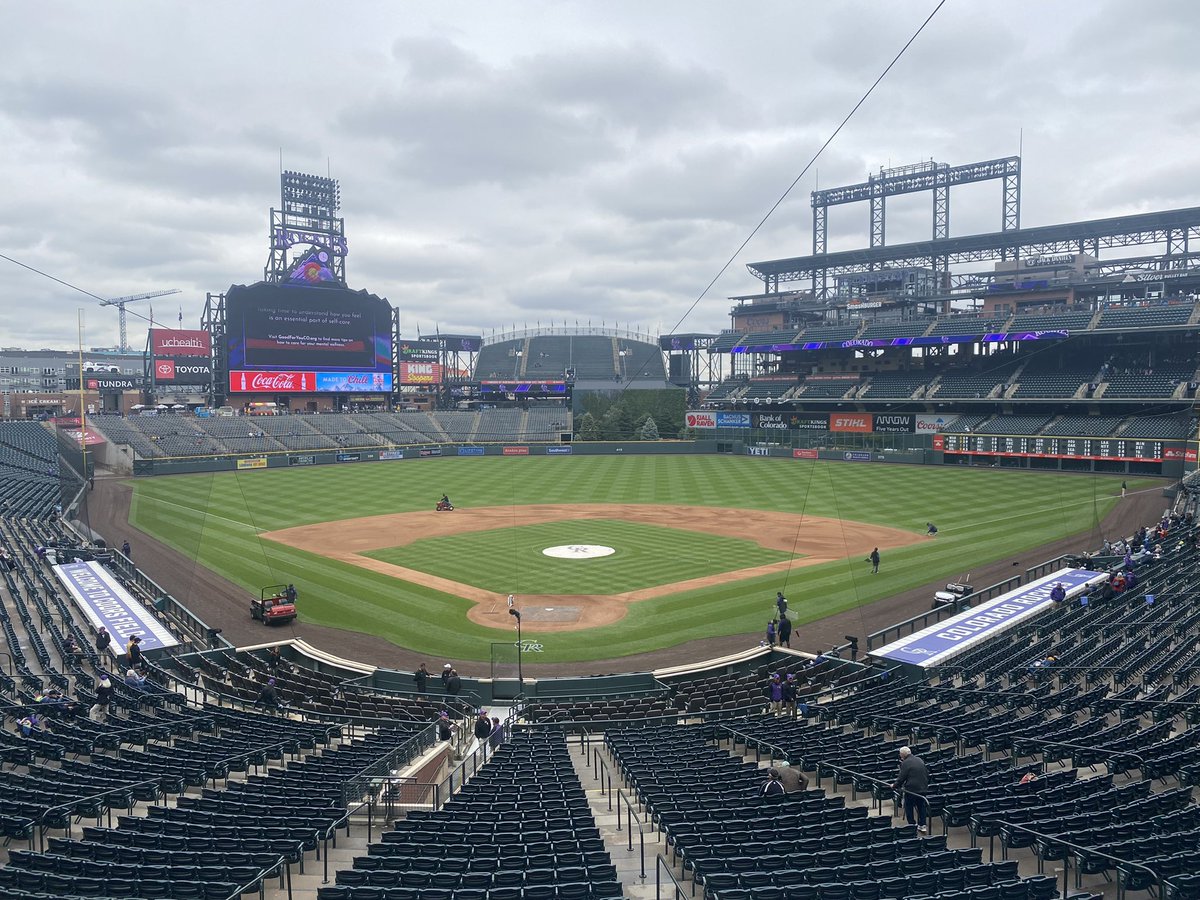 DNVR_Rockies's tweet photo. Who’s ready for some all-day baseball? #Rockies https://t.co/qggFr6DA2c