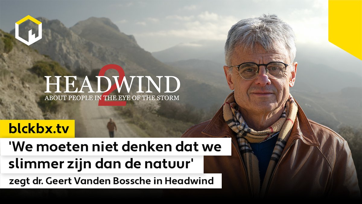 🚨🎥 NU ONLINE: de tweede aflevering van de docuserie Headwind, met dr. Geert Vanden Bossche! 🚨🎥 

Bekijk de tweede aflevering van Headwind (incl. Nederlandse ondertiteling) bij blckbx!
➡️ bit.ly/3wYM4ff 

#Headwind #Tegenwind