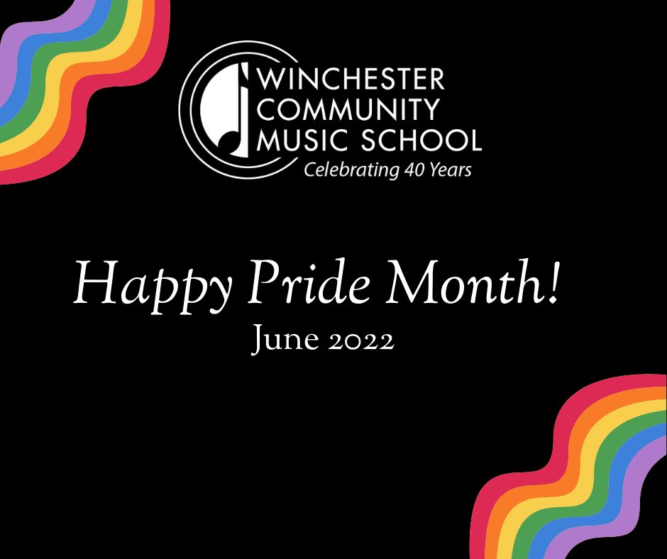 All of us here at WCMS want to wish you a Happy Pride Month! Today and every day, please remember you are a celebrated member of this community--just as you are, no matter who you are.