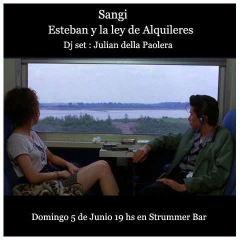 este domingo en Strummer Bar (Godoy Cruz 1631, Palermis) debuta La Ley de Alquileres, flamante iniciativa de nuestro guitarrísta rítmico... Entrada libre, obligatoria y gratuita;