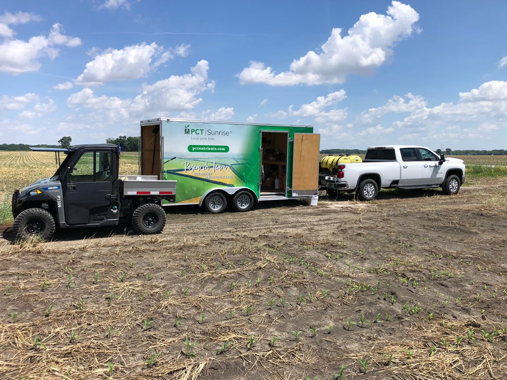 SunriseCoopOH's tweet photo. The #PCTSunrise research trailer has found dry ground for another #plant22 plot! Planting @BrevantseedsUS at a plot near you…any guesses to what county? #iSpyPCT 

#SunriseCooperative #SuccessGrowsHere #LocalGrowHow #FromPlantingToHarvestandBeyond https://t.co/Vj8fN5Lh1Z