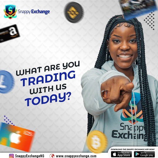 vicktor50's tweet photo. SnappyExchange Platform no dey give wahala.
It is always Zero Stress when you trade with them via their website or their app
Tested and Trusted.
#SnappyExchangeIs2 @SnappyExchange https://t.co/5w4XNLQeyc