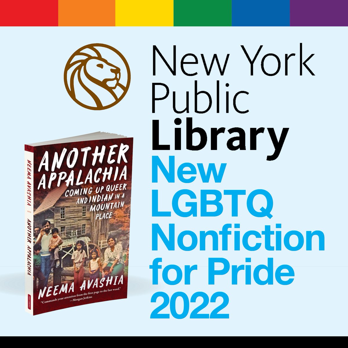 WVUPRESS's tweet image. That&apos;s @AvashiaNeema&apos;s book Another Appalachia on the New York Public Library&apos;s list &quot;New LGBTQ Nonfiction for Pride 2022&quot;! nypl.org/blog/2022/06/0…
