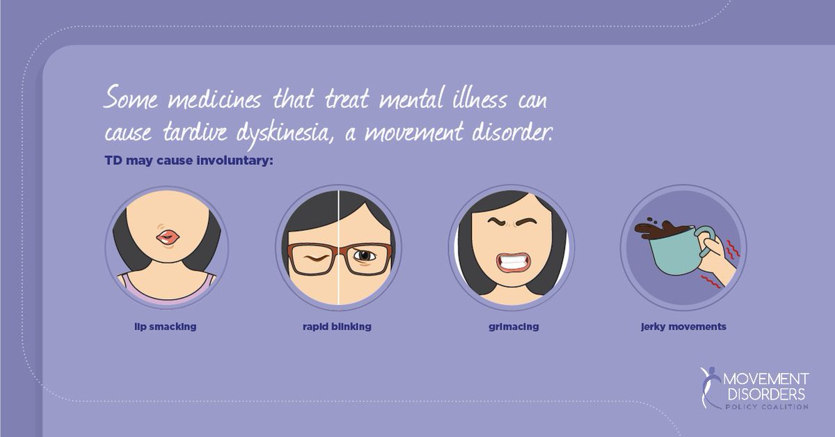 Tardive dyskinesia can affect patients’ ability to do everyday tasks and can further stigmatize people living with a mental illness. To learn more, visit MDPC's website ▶️ bit.ly/3sMzIFE