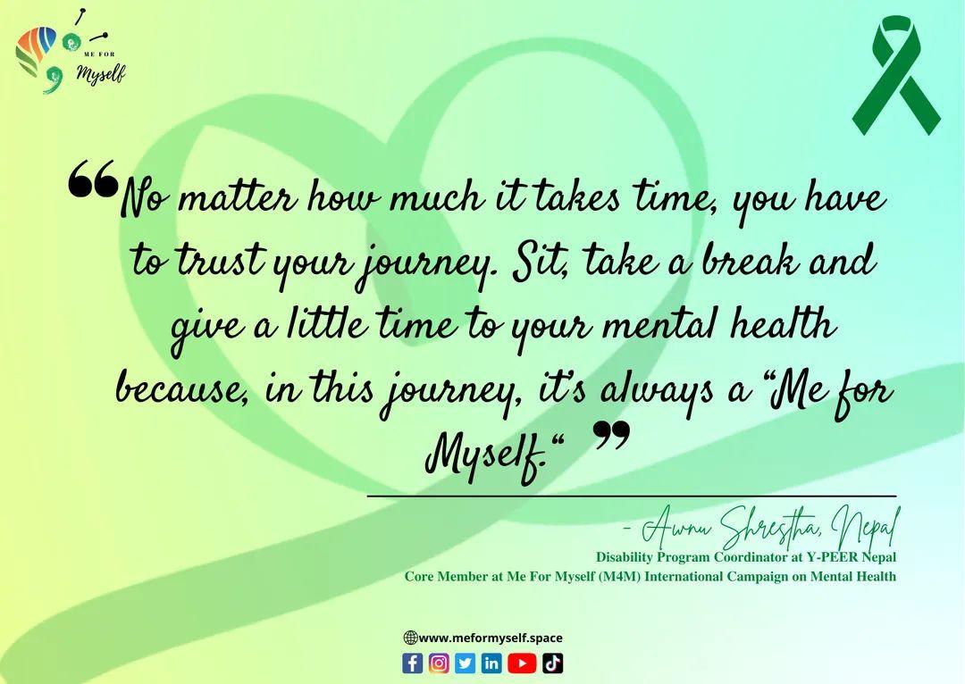 m4m_space's tweet photo. May is the month of Mental Health Awareness Month and it is celebrated to reduce the stigma associated with Mental Health and to encourage those who need help to seek it. For more quotes, check and click on our FB link. 

https://t.co/37Cjz1rqzw https://t.co/V9GZsifMoF