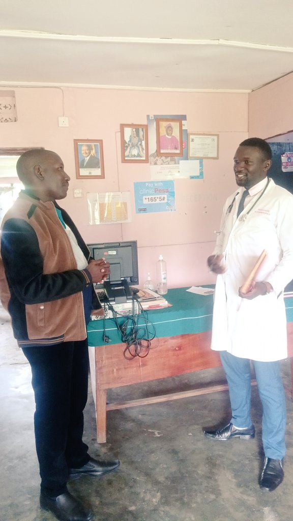 Today I did an on-spot check to grassroot private health entities in Karago Ward  assessing thier effectiveness towards supplementing the health sector and SoP on COVID19, most were found wanting and I did sensitisation on ensuring health guidelines as per the Ministry of Health