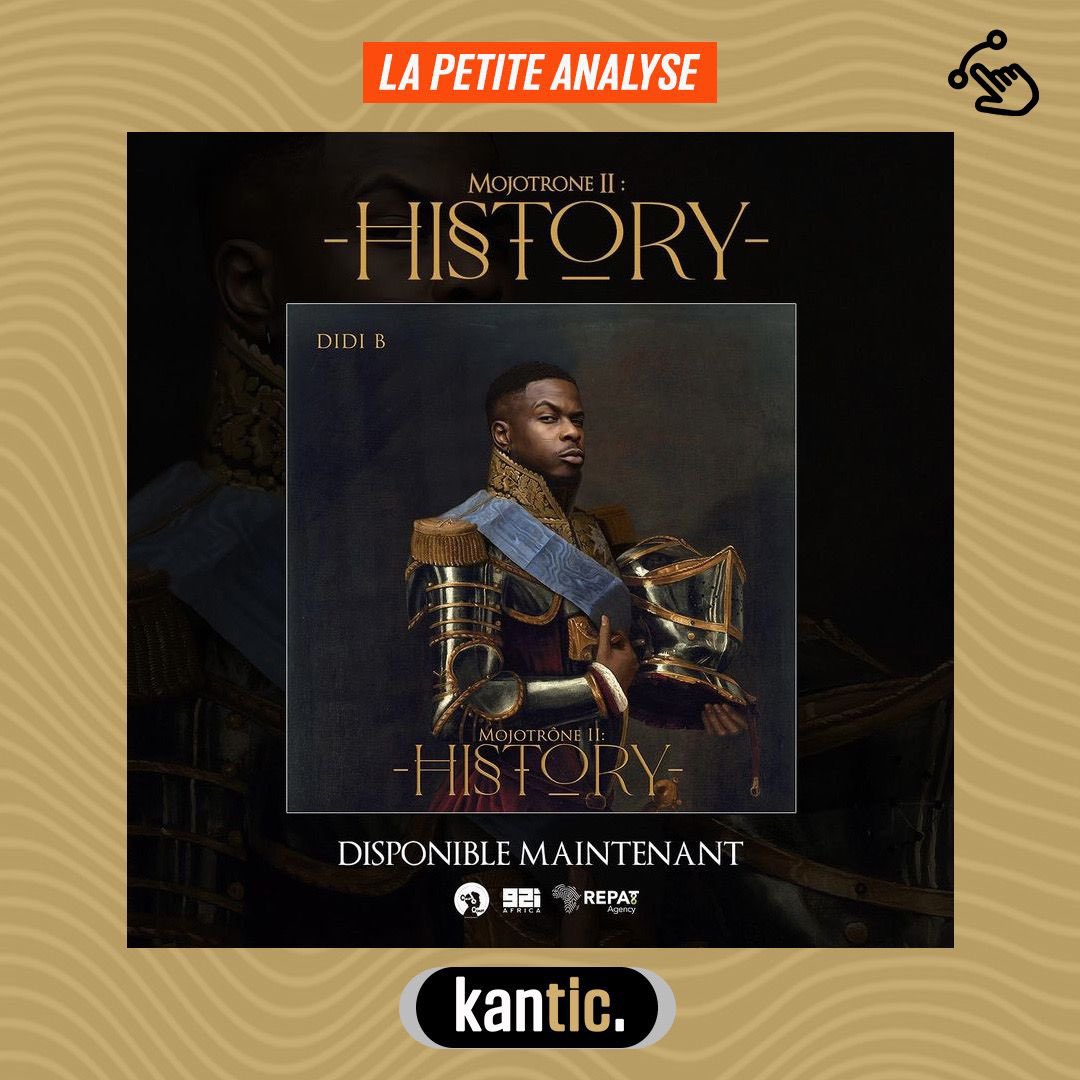 _kantic's tweet photo. Didi B a drop hier MOJOTRÔNE II: HISTORY, son premier album solo.
L’album est composé de 16 titres pour une durée de 48 min.
On vous fait notre petite analyse sur le projet !
Cc @Didibofficial 🔥
#Kantic. #CaCauseRapIvoire ☝🏾 https://t.co/oWxxyaMjiT
