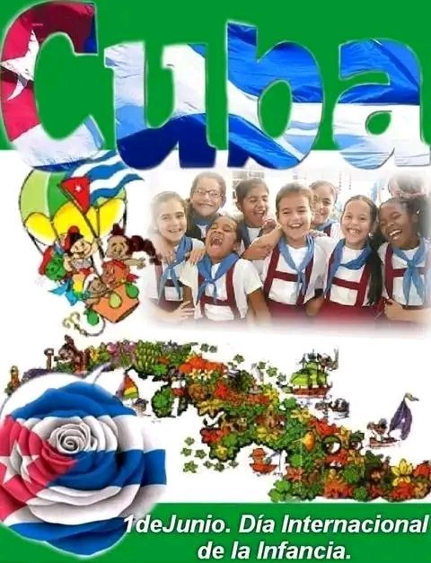 Feliz Día de la Infancia "Para ellos trabajamos porque son los que saben querer" #SomosFelicesAqui <a href="/OPJMCuba/">OPJM Cuba</a> <a href="/UJCdeCuba/">UJC de Cuba</a>