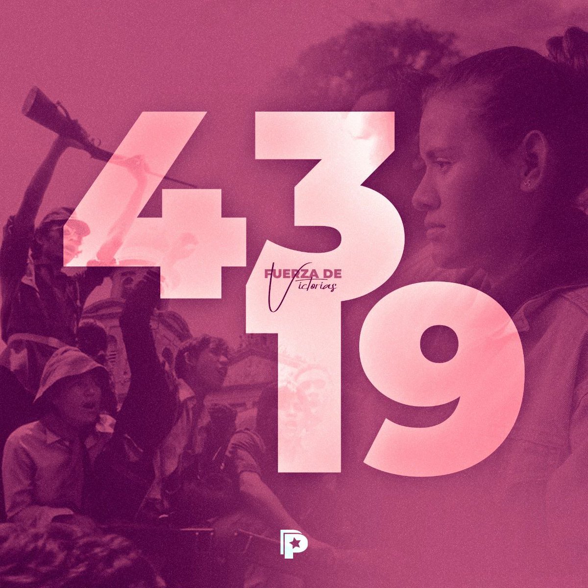 #4319FuerzaDeVictorias ¡Avanzamos!