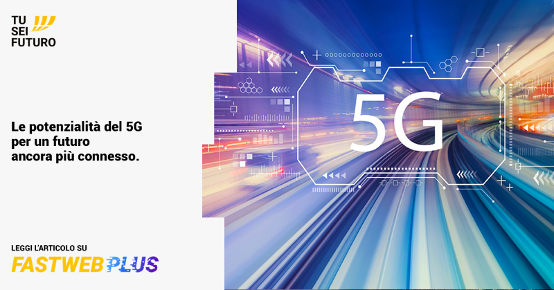 FASTWEB's tweet photo. Su #FastwebPlus puoi trovare un whitepaper che racconta tutte le opportunità che il 5G è in grado di generare, e tutte le sue applicazioni al mondo imprenditoriale: scaricalo ora! #TuSeiFuturo
