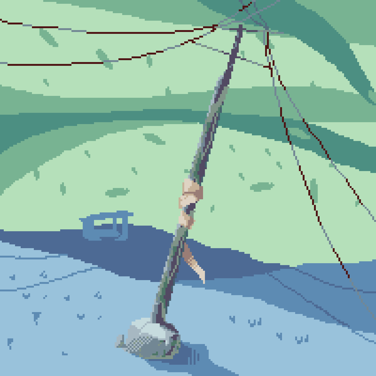 LiBing6324's tweet photo. #ドット絵 #pixelart 
Street lamp https://t.co/dyq3wOGIPl