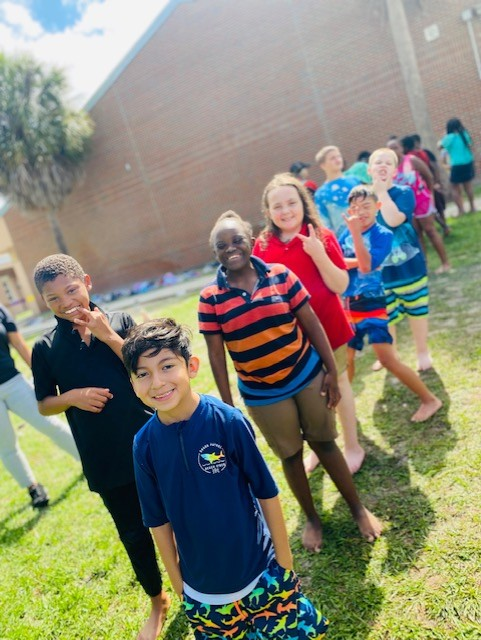 ColonialElem's tweet photo. End of the Year Waterday Celebration for all students! 🛝☀️😎#loveleeschools #leetweets #waterdayfun https://t.co/N1xxPI0eUW