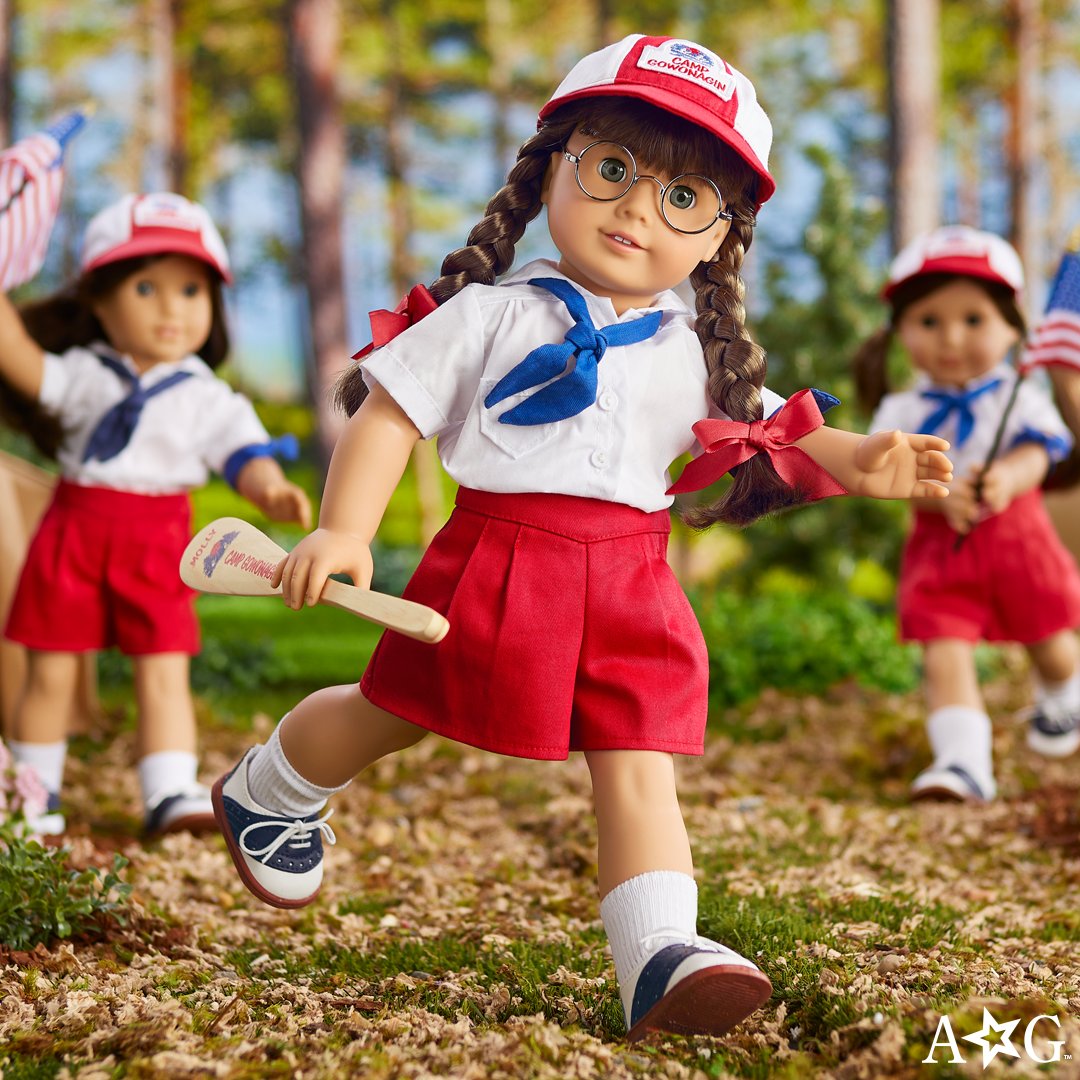 American_Girl's tweet photo. Stars, stripes, and surprises… Welcome back, Molly! ❤️🤍💙 https://t.co/zADhCsR0lt https://t.co/Vi3CVwBOEW
