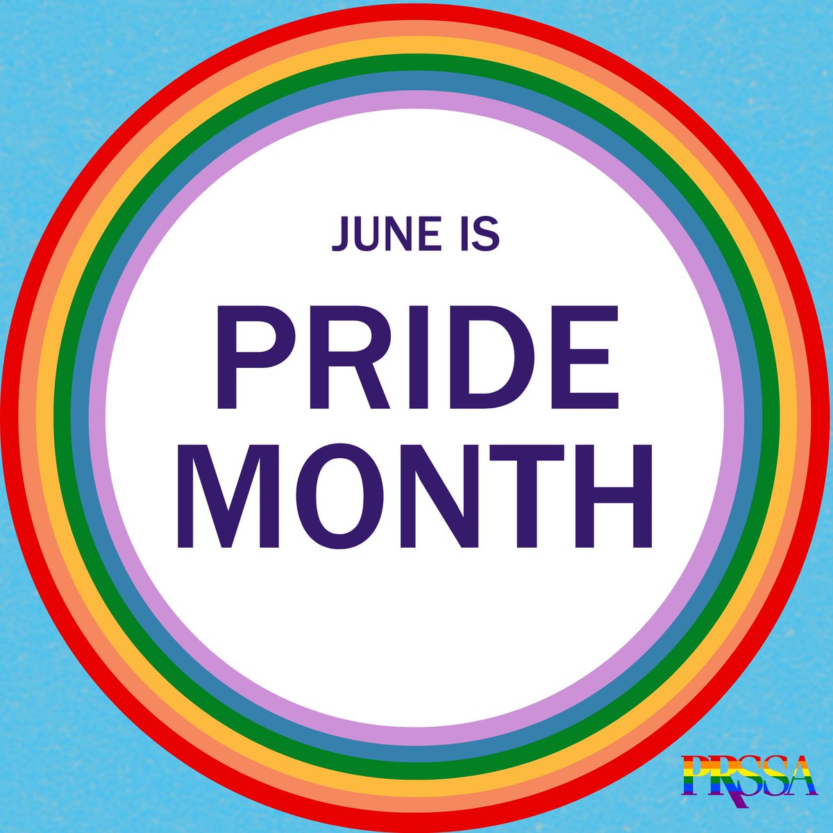 prssaofficial's tweet photo. Happy Pride Month! 🎉 This month we come together to celebrate all LGBTQ+ communications students and professionals––your experiences and contributions make our community extraordinary. 🏳️‍🌈 #PRideMonth https://t.co/jN2D6bOXpr