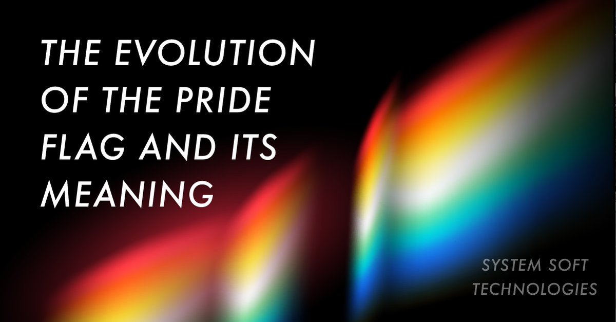 SystemSoft_Tech's tweet photo. Happy Pride Month!

Today, we highlight the evolution of the pride flag and its meaning. The pride flag is in a constant state of evolution and each change continues to represent groups who have been historically excluded.

#PrideMonth #SystemSoftPride https://t.co/SJtuvk2gi0