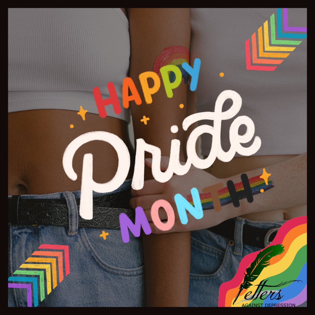Letters_Against's tweet photo. LAD wishes everyone a safe, happy, joyous, trauma free PRIDE MONTH!

If you need someone to talk to, don't be afraid to hit us up. We will send you a FREE handwritten letter of hope and support any where in this world!

Visit https://t.co/nADucODcIi to get started today. https://t.co/K69EDz1pih