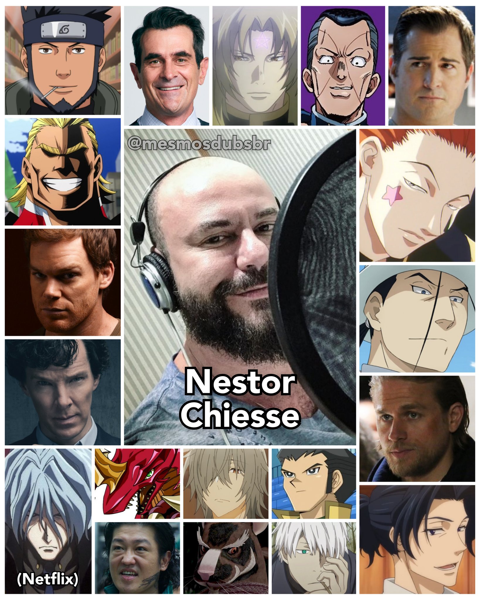 Nestor Chiesse - Personagens 