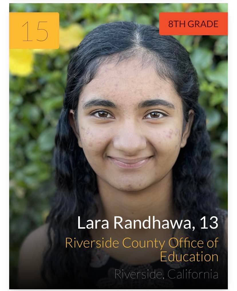 🐝 Our very own Lara R. from <a href="/CNUSDAuburndale/">Auburndale Intermediate</a> has made it to the <a href="/ScrippsBee/">Scripps National Spelling Bee</a> Quarterfinals! Help us wish her the best of luck this morning! You got this, Lara! 👏