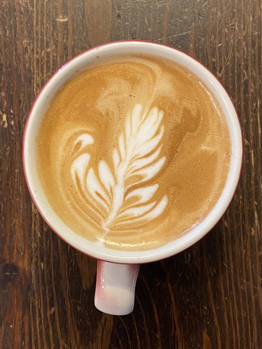 I don’t think I’ll ever excel at latte art but I enjoy the work!
