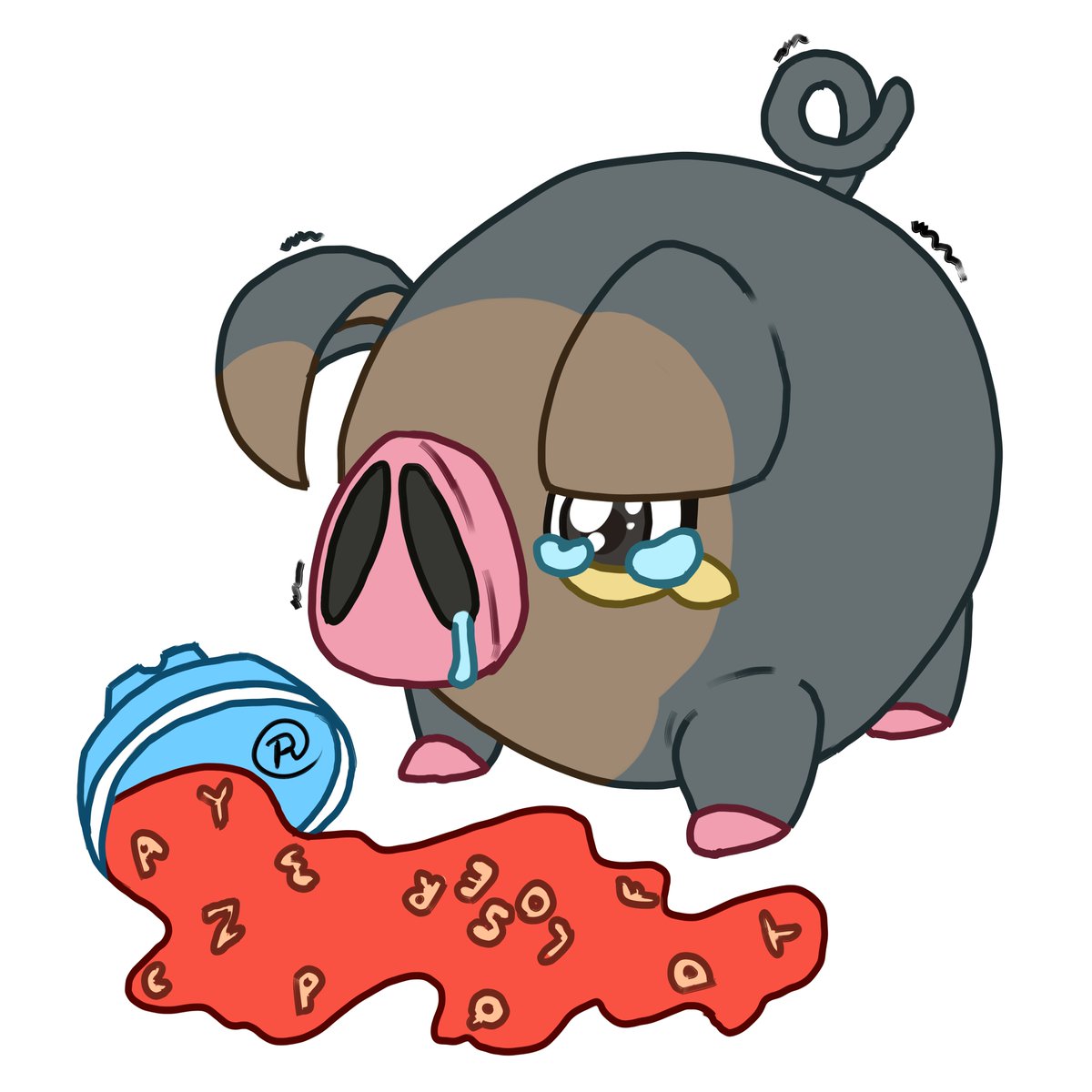 RatRatMoreRats's tweet photo. Lechonk looks like the sort of guy to cry over spilled alphabet soup.
Regardless I would still die for him.
#PokemonScarletViolet https://t.co/YWBf56sjiq