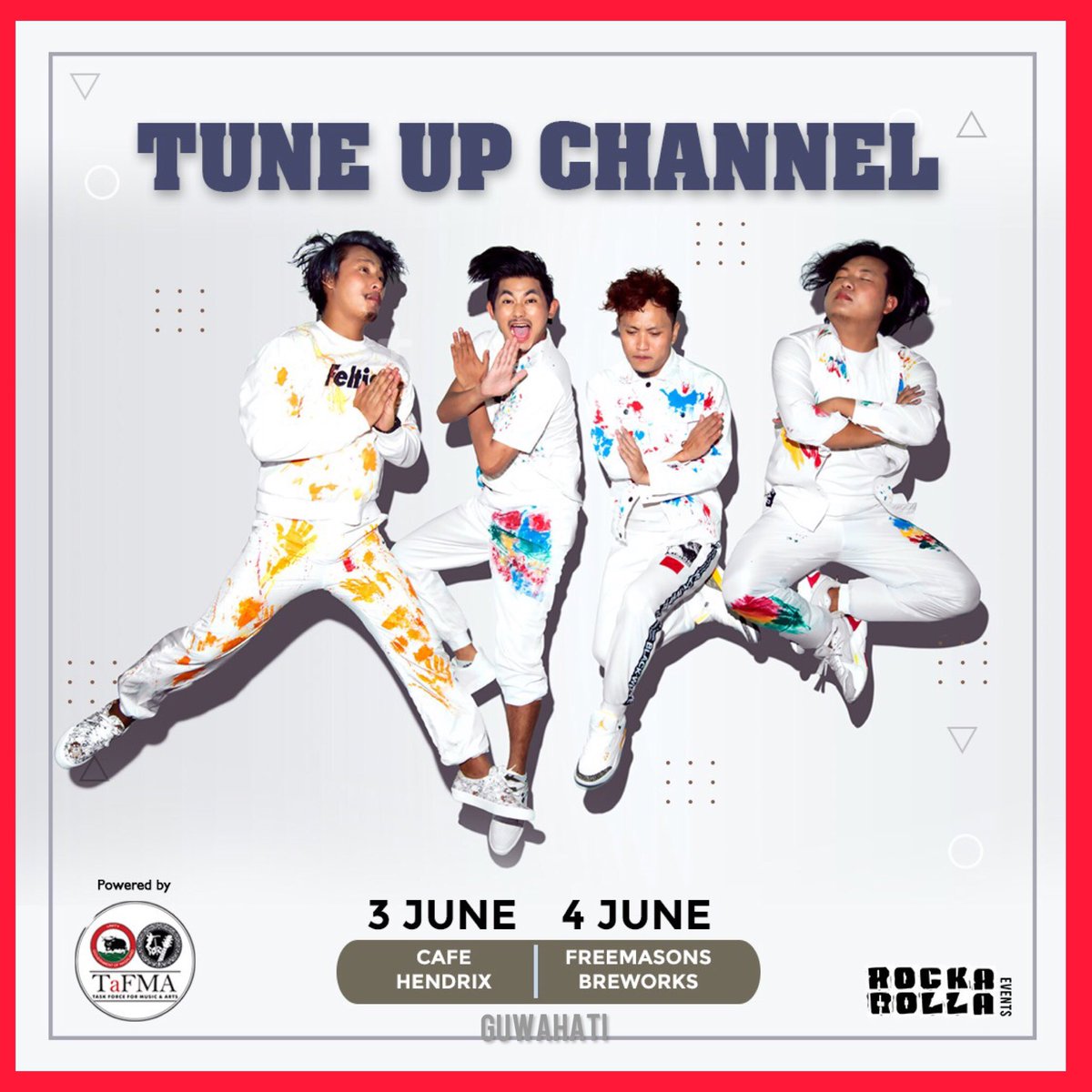 #TaFMAonTheRoad 
with Tune Up Channel 
.
Road Partner Rocka Rolla
.
<a href="/Neiphiu_Rio/">Neiphiu Rio</a> <a href="/abumetha/">abu metha</a> <a href="/CmoNagaland/">CMO Nagaland</a> <a href="/MyGovNagaland/">MyGov Nagaland</a>