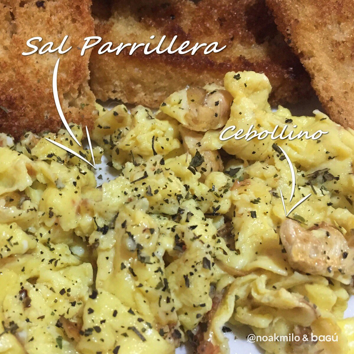 bagu_srl's tweet photo. 😋Tienes #SalParrillera y cebollino!?; cuando puedas, prueba esta #receta!!!
🧂Dale un toque diferente al #Revoltillo 🍳 https://t.co/B8yZGhLEbj