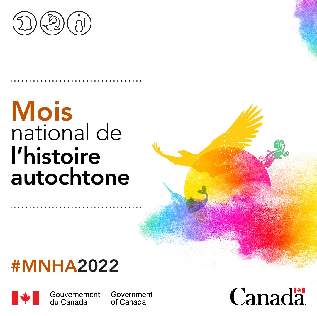 Securite_Canada's tweet photo. 1/ Le mois de juin est le Mois national de l’histoire autochtone. Nous tenons à reconnaître que nous sommes à Ottawa, le territoire non cédé du peuple Algonquin Anishnaabeg. #MNHA2022 https://t.co/74DJ7JEFLC