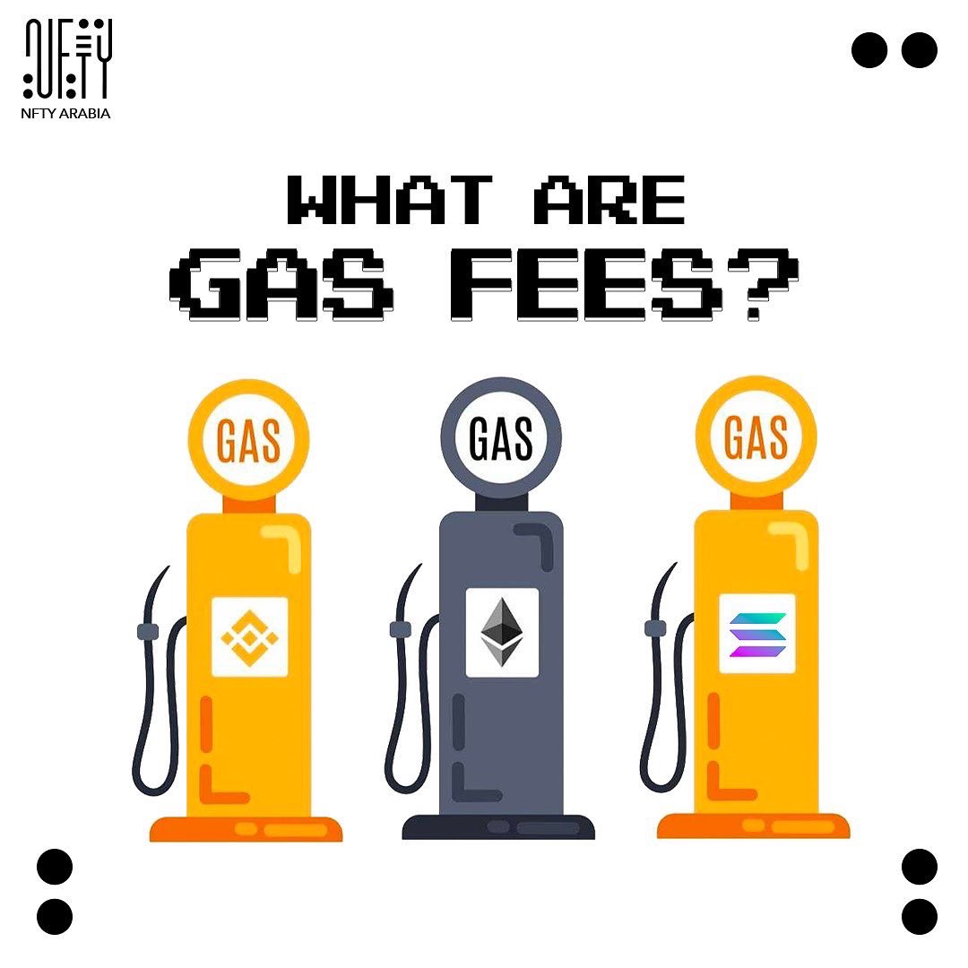 NFTYArabia's tweet photo. When buying your first NFT or making your first crypto transaction, you may notice that you are being charged “Gas Fees”. Gas fees are a similar concept to transfer fees, however, the underlying mechanism varies. https://t.co/Wu82Eq2IZf