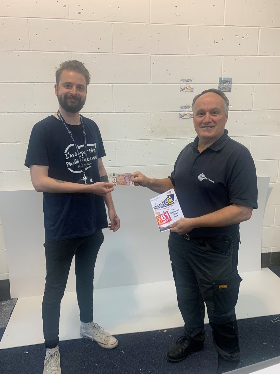 PTHcorporate's tweet photo. Had a great time handing out £50 to companies taking part in @PTHospice Accumulator Challenge!
Thank you 
@bluedotdisplay @WoodfordStauffer @Shortfield @Beaverbrooks @MandolayHotel @FinanceSE https://t.co/NZZVy9rDm8