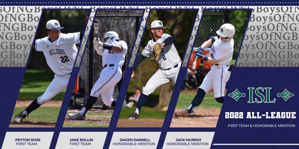 JustCoachMur's tweet photo. Congratulations to these 4 players for being recognized by the ISL for their play this season! @prose2022 @WilliamsColBB @jakebollin @VUBaseball @dagendarnelll @jackmur5 @PBR_NewEngland @NoblesAthletics @BostonHeraldHS https://t.co/O0slswNxQl