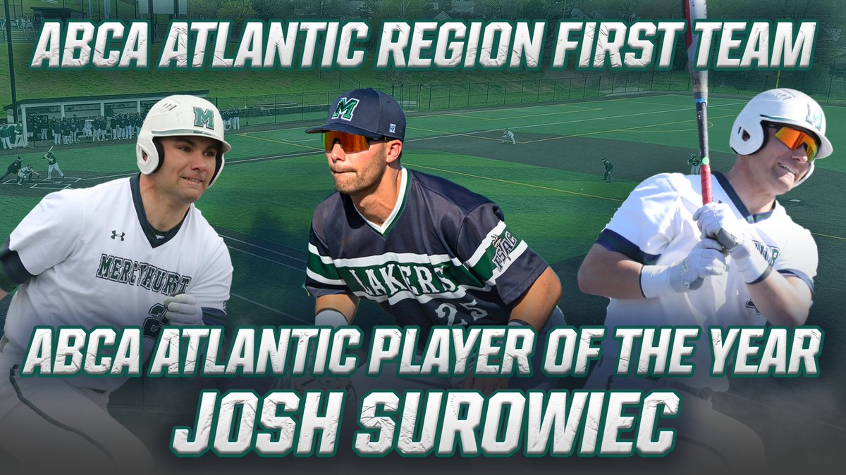 HurstBaseball's tweet photo. Not once, not twice, but thrice! Josh Surowiec has been named to his THIRD All-Region Team while also being named @ABCA1945 Atlantic Region Player of the Year!

📰: https://t.co/F30eEtf5Pe https://t.co/dkDgYthILQ