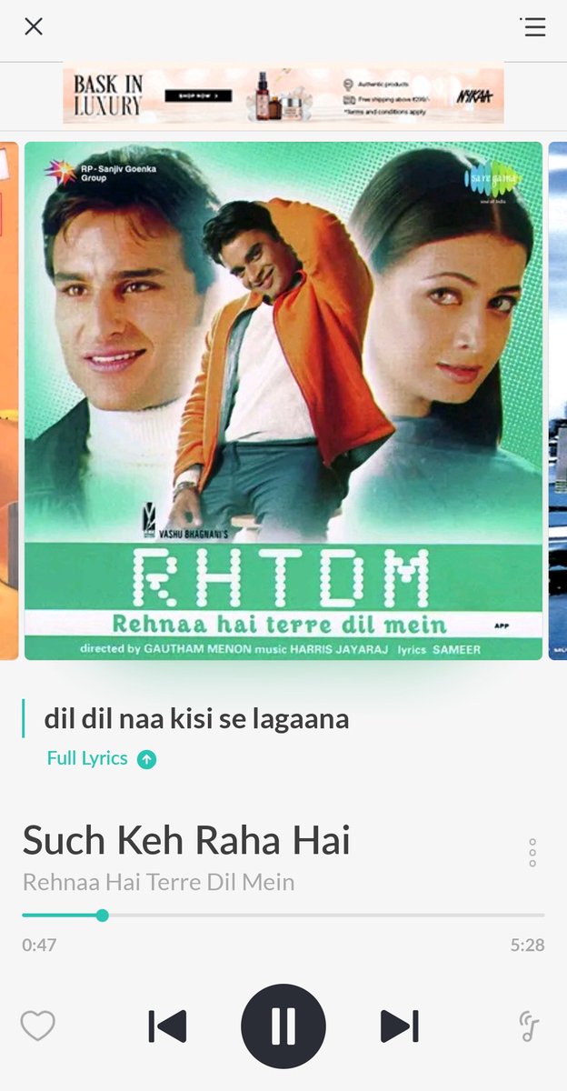 ashvini_bhaskar's tweet photo. Way before Arijit Singh... 
KK defined heartbreak.... 
#KK #RIPKK #rhtdm #RMadhavan https://t.co/xrwRZ5Coor