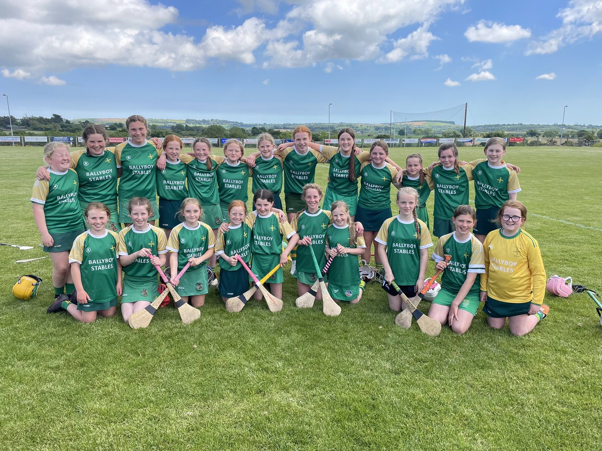 scoilnaomhbride's tweet photo. Congratulations to the girls on reaching the @RackardLeague County Final after a titanic battle with Monageer Boolavogue!! County Final here we come!! 💪🏻💪🏻 @Blackwatercamog @BlackwaterLgfa @BlackwaterGAA https://t.co/vhuDLpQKPt
