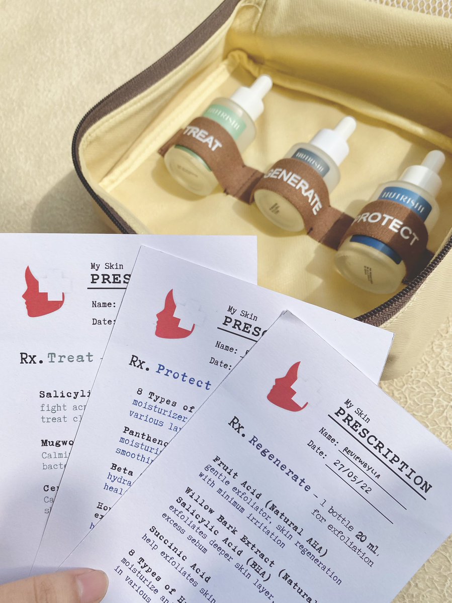 reviewbylia's tweet photo. @nutrisheid punya 3 serum baru yang bisa mengatasi berbagai permasalahan kulit loh 😆
♡ My Skin Survival Kit Series ♡
• Treat: mengatasi jerawat
• Regenerate: gentle exfoliating
• Protect: soothing
Yuk kita bahas mengenai ke-3 serumnya!
#racuninskincare #MySkinSavior https://t.co/RPQcownoWB