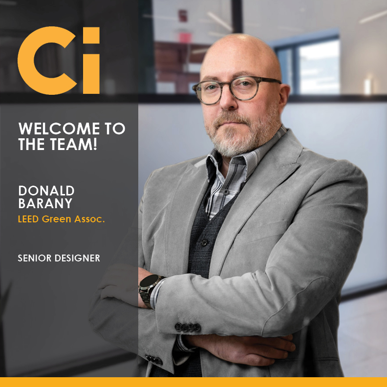 ci_designinc's tweet image. Ci is pleased to welcome Donald Barany to the Boston office as a Senior Designer.  Donald brings 15+ years of experience in the life sciences market, designing cutting edge labs, offices, and amenity spaces while staying true to a client’s vision.  

 #aecindustry #lifescience