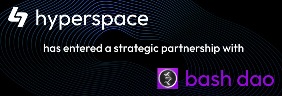 We are happy to announce a strategic partnership with <a href="/hyperspacexyz/">hyperspace</a>  Benefiting both market place and our holders
hyperspace.xyz