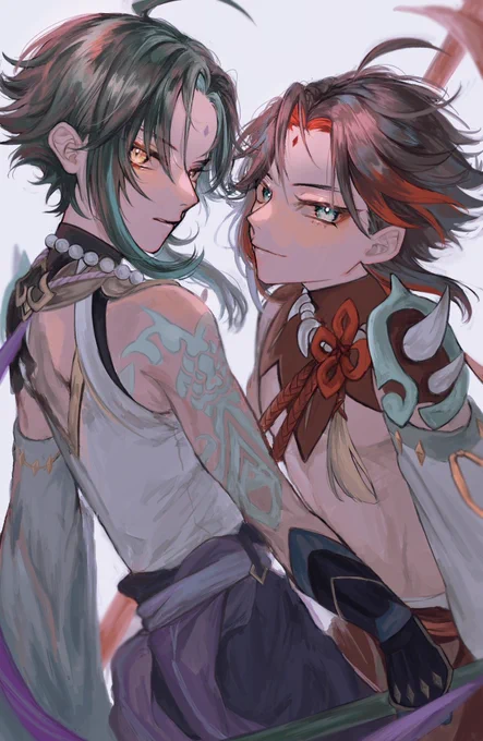 魈と赤魈 