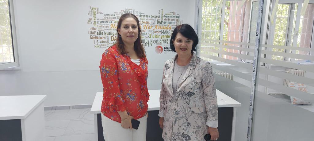 AliagaNufus's tweet photo. İl Nüfus ve Vatandaşlık Müdürümüz @AsaYurdaasa  Müdürlüğümüz yeni yerleşkesinde Konsept Projesi kapsamında yapılan çalışmaları yerinde inceledi.@suleymansoylu @sefikaygol @yskosger @ozpolatmcagri @AsaYurdaasa @HalimeKln12 https://t.co/c2NuaU1pj5