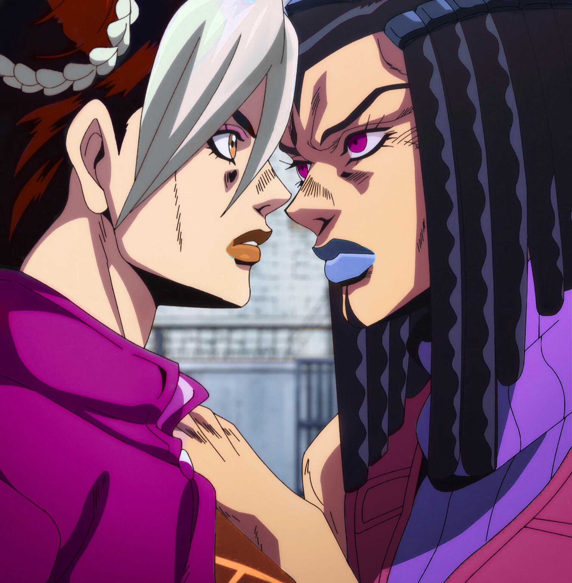 Daily Jojo Women On Twitter Jolyne Cujoh Ermes Costello Stone 