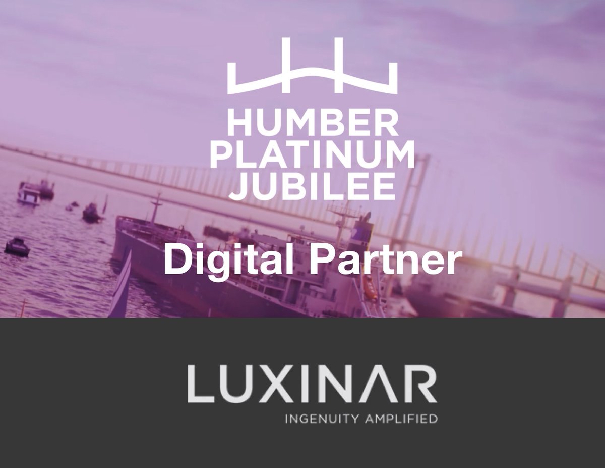 HumberJubilee's tweet photo. We would like to show our appreciation and give thanks to our Digital Partners @theonepoint, @C4DIHull, @Clay10Creative and @luxinarlasers for all they have done to help us to make the Humber Jubilee happen! https://t.co/wWO1z0Z4TE