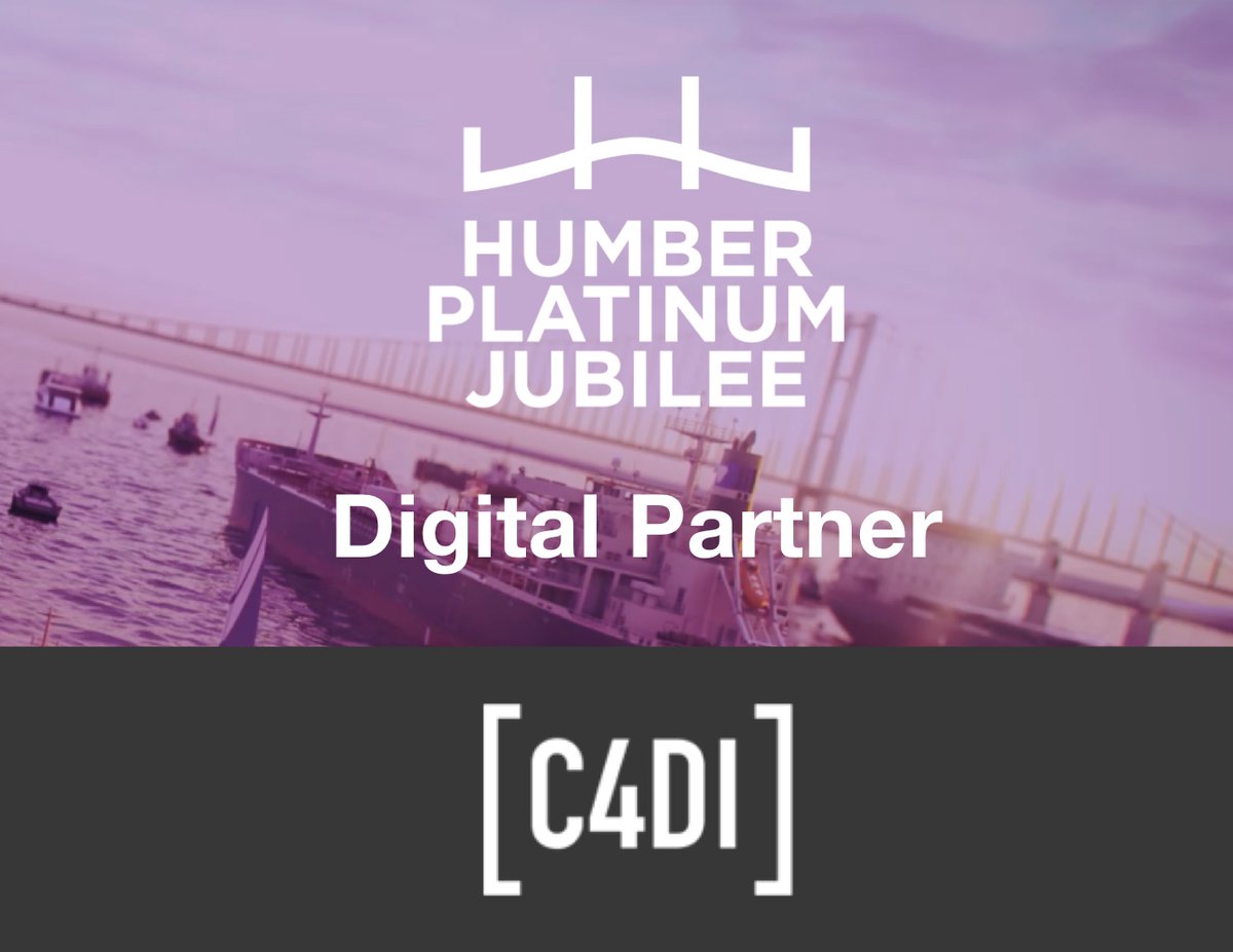 HumberJubilee's tweet photo. We would like to show our appreciation and give thanks to our Digital Partners @theonepoint, @C4DIHull, @Clay10Creative and @luxinarlasers for all they have done to help us to make the Humber Jubilee happen! https://t.co/wWO1z0Z4TE
