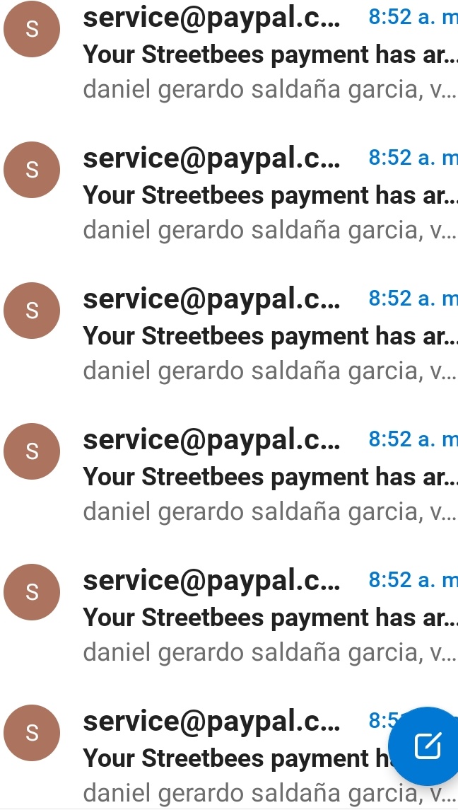 tallerdecomputo's tweet photo. 🎁 Pagos diarios con #Streetbees
💰 Pagos vía Paypal
🧩 Encuestas cortas
👉 Usa mi código de referencia 9611BV7 :) https://t.co/t2uK9OP0c7 https://t.co/3ZhoMwrei1