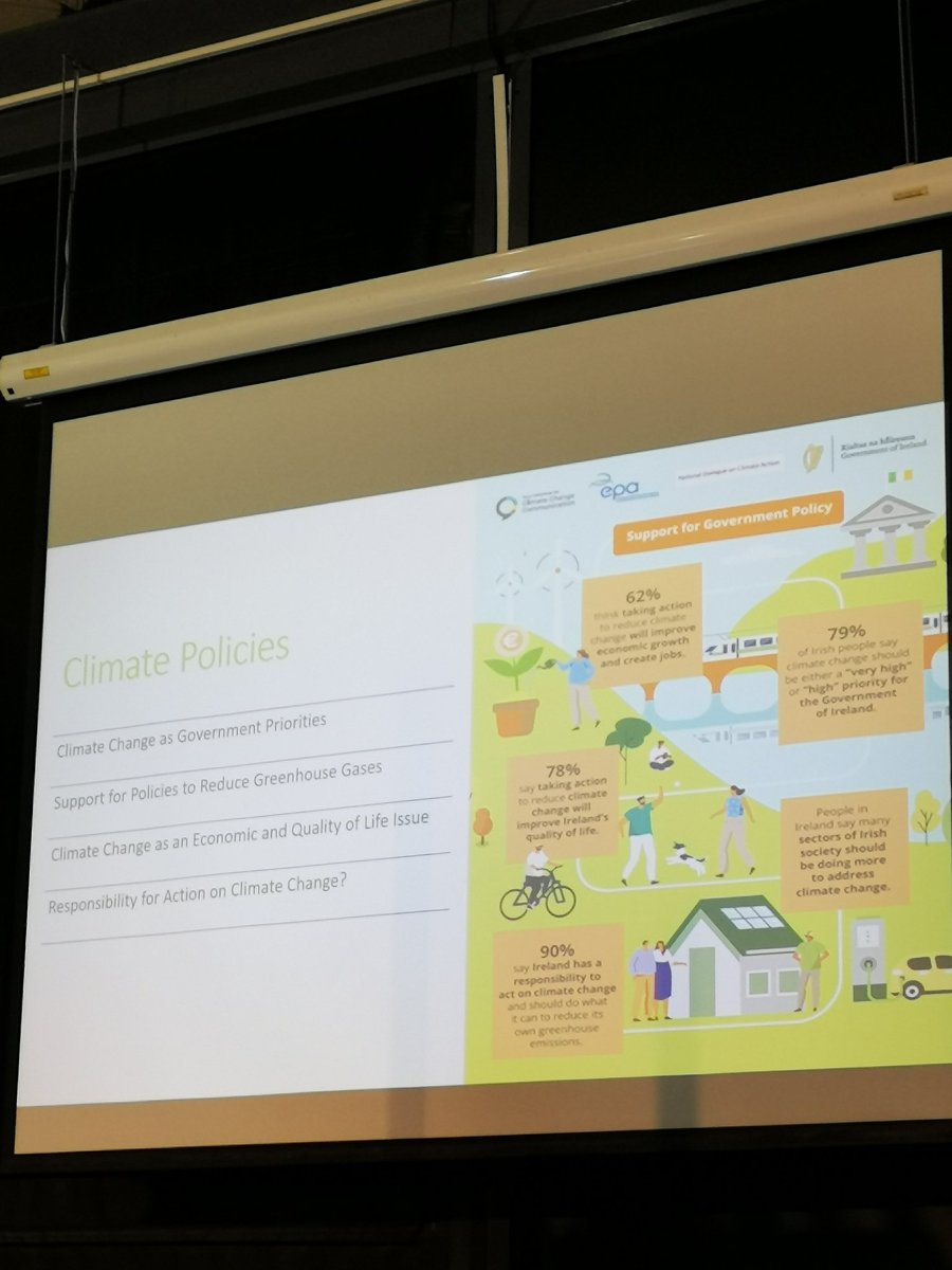RuairiOSiochain's tweet photo. Irish people have the stomach for climate actions and want leadership from government 

Mary Frances Rochford @MFRochford from the @EPAIreland #ClimateConference2022 https://t.co/JN68JOOwwp