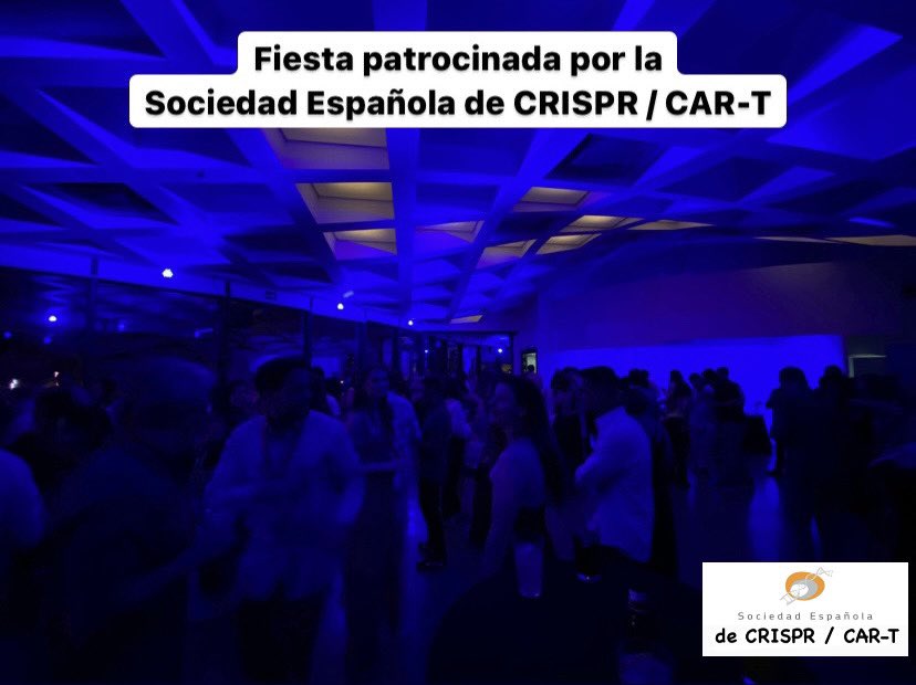 Deborah_Gomez's tweet photo. ¡Que no decaiga la Ciencia! Fiesta patrocinada por la Sociedad Española de CRISPR / CAR-T 🧬 #SETGYC2022 @SETGyC https://t.co/vWtU8KWwSc